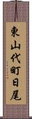 東山代町日尾 Scroll