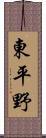 東平野 Scroll