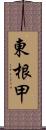 東根甲 Scroll