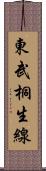 東武桐生線 Scroll