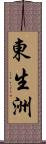 東生洲 Scroll