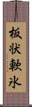 板状軟氷 Scroll