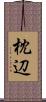 枕辺 Scroll