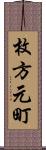 枚方元町 Scroll