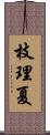 枝理夏 Scroll