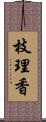 枝理香 Scroll