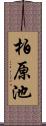 柏原池 Scroll