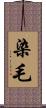 染毛 Scroll