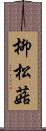 柳松菇 Scroll