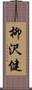 柳沢健 Scroll