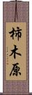 柿木原 Scroll