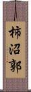 柿沼郭 Scroll