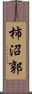 柿沼郭 Scroll