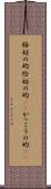 格好の的 Scroll