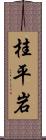 桂平岩 Scroll