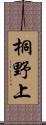 桐野上 Scroll