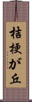 桔梗が丘 Scroll