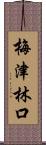 梅津林口 Scroll