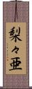 梨々亜 Scroll