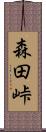 森田峠 Scroll