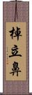 棹立鼻 Scroll