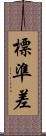 標準差 Scroll