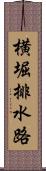 横堀排水路 Scroll