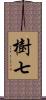 樹七 Scroll