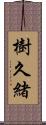 樹久緒 Scroll