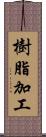 樹脂加工 Scroll