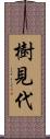樹見代 Scroll