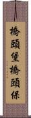 橋頭堡 Scroll