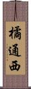橘通西 Scroll