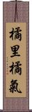 橘里橘氣 Scroll