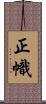 正幟 Scroll