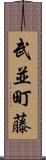 武並町藤 Scroll