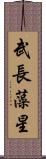 武長藻星 Scroll