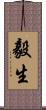 毅生 Scroll