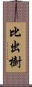 比出樹 Scroll