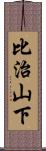 比治山下 Scroll