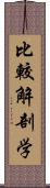 比較解剖学 Scroll