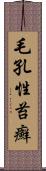 毛孔性苔癬 Scroll