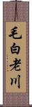 毛白老川 Scroll