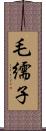 毛繻子 Scroll