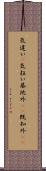 気違い(P);気狂い;基地外(iK);既知外(iK) Scroll