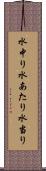 水中り Scroll