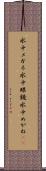 水中メガネ Scroll
