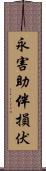 永害助伴損伏 Scroll