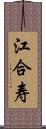 江合寿 Scroll