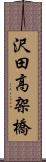 沢田高架橋 Scroll